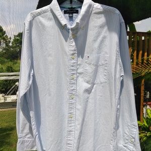 Tommy Hilfiger Long Sleeve Casual Button Front